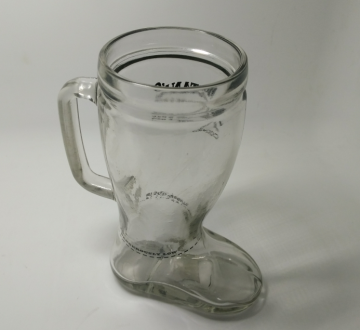 700ml beer glass with boot shape boot beer glass