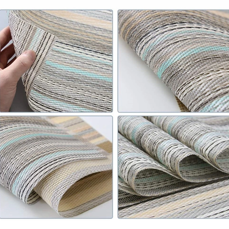 Washable PVC Placemats Table Mats for Dining