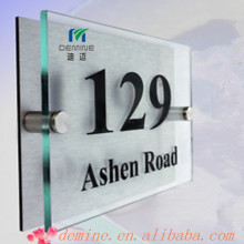 Organic Glass(acrylic) Process for Doorplate