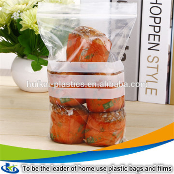 Jiangsu manufacturer plastic bread bags printed ziploc bag