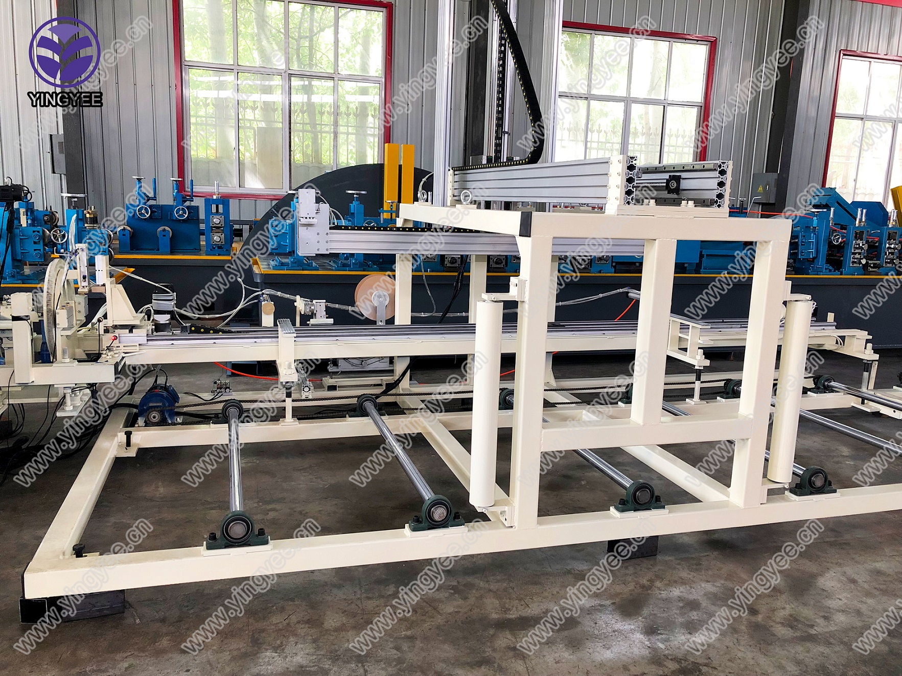 Automatische metalen stud- en trackrolvormingsmachine met verpakkingslijn