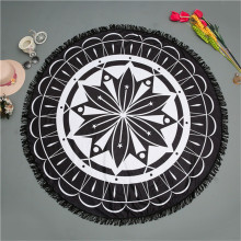 Bulk Colored Black Beach Towel Blanket