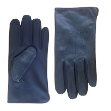 Módní zimní kožené rukavice