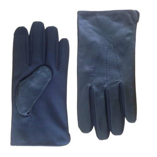 Fashion Sheepskin Leather Warm Gloves