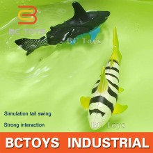 Direct factory price and good quality robotic shark toy, mini rc robot shark .