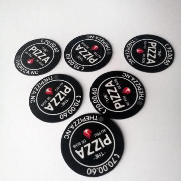 Outdoor round shaped car decal