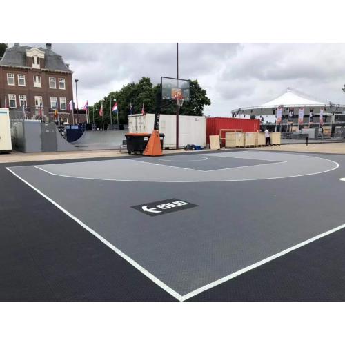 FIBA 3x3 Officiële rechtbank SES Elite Interlocking Tiles goedgekeurd door FIBA ​​&amp; FIBA ​​3x3