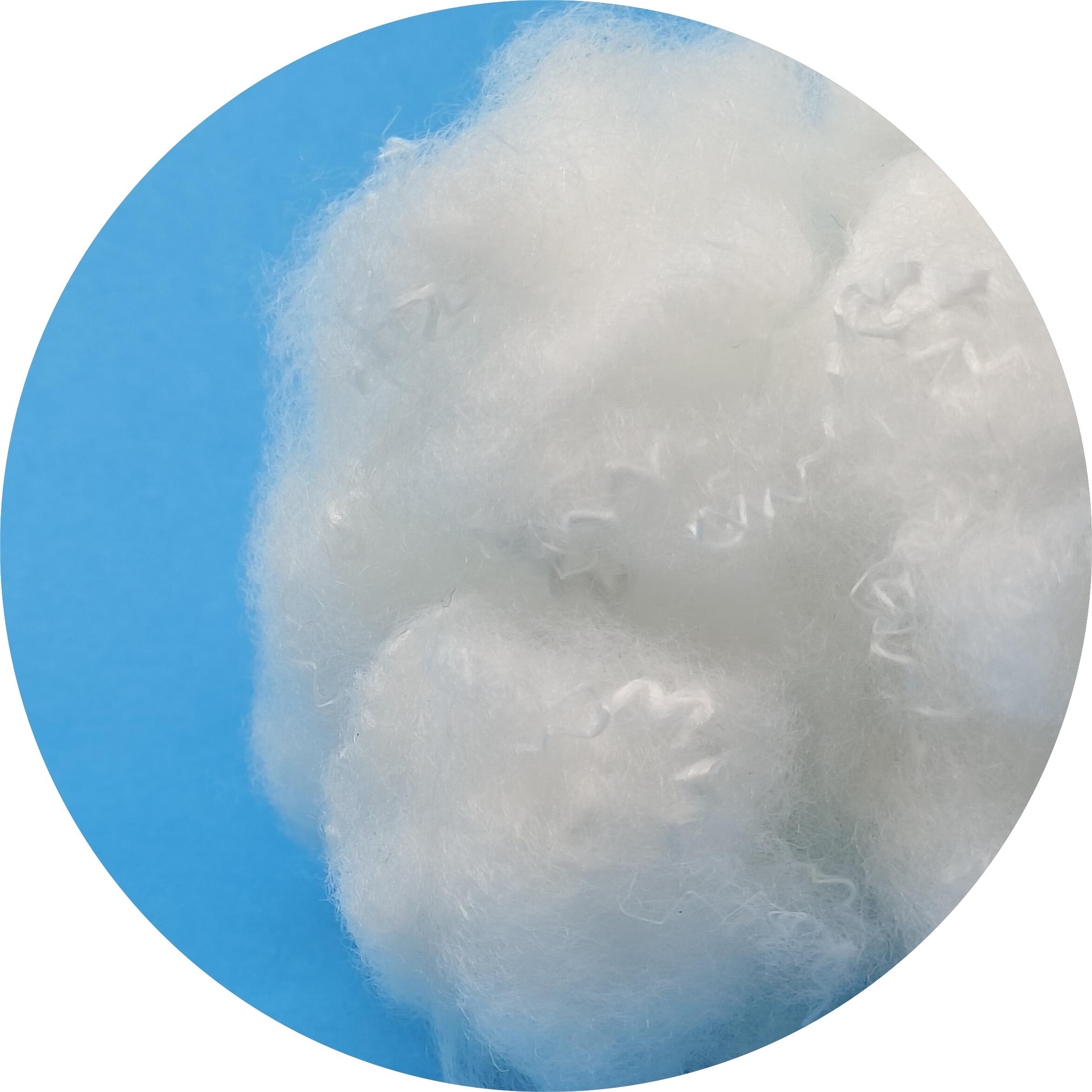 10D 76MM Solid PSF Polyester Staple Fiber Virgin for Yarn