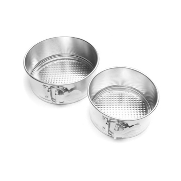 Leakproof Springform Pan Set - 2pcs Metal Cake & Cheesecake Bakeware