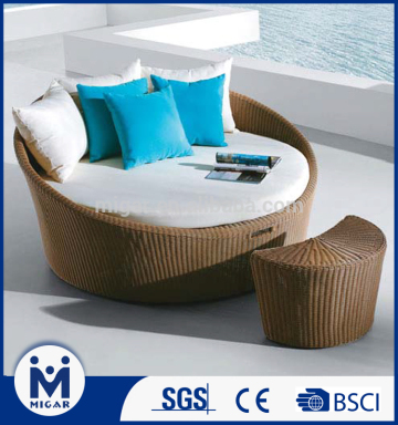 High quality rattan round sofa