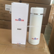 double wall metal thermos flask with tea blocker ice blocker