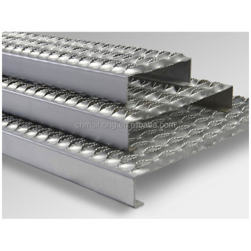 Slip Resistant Aluminum Perforated Metal Grating Catwalk Walkway