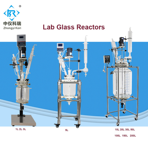 Vaso mezclador cstr reactor químico 1-200l