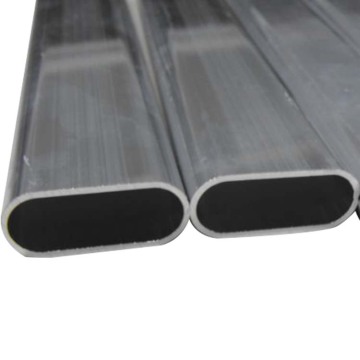 Oval Round Aluminum Alloy Extruded Tube