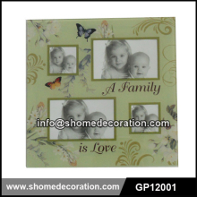 Family Set Glass Picture Photo Frame
