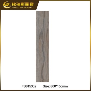 Good price browns 150X800mm floor wood porcelain tile