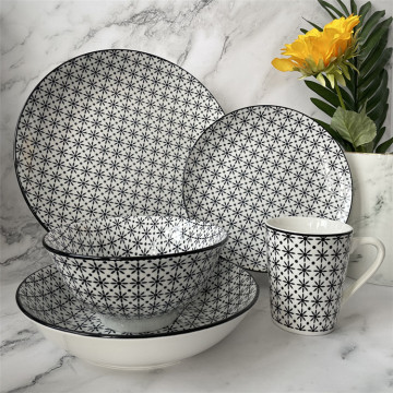 gift tableware japanese bowl set home bowl plate