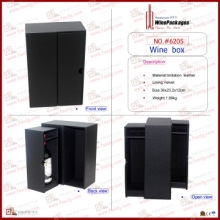 Handmade wine leather boxes