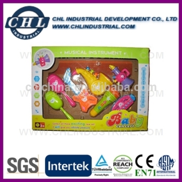 Safety material music toy set for children