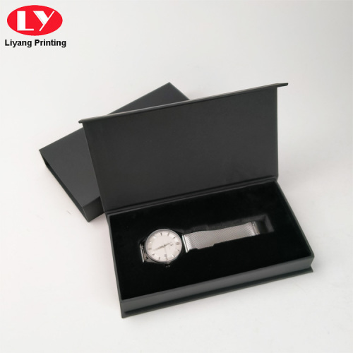 CAJA Reloj Packaging Kotak Kustom Logo Magnetic Watch