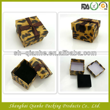 rigid gift box for ring,ring/necklace box supplier