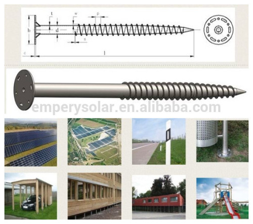 Wholesale Earth Anchors / Ground Screw Post Anchor for Solar Mounting System