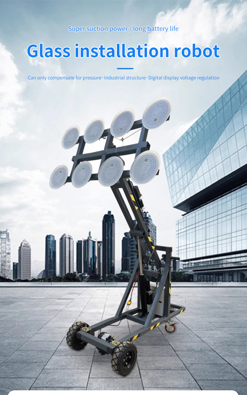 Automatic Electric Vacuum Lifter Suction Cup Lifter For Glass ...