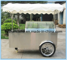 Gelato Freezer Carts/Dipping Sink Mobile Cart/Mobile Ice Cream Vendor