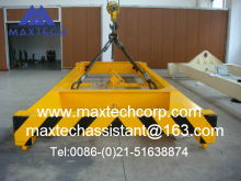 Design machine container spreader, hydraulic container spreader