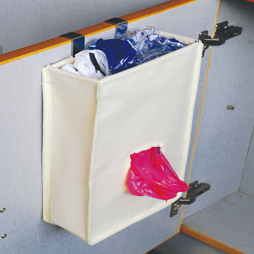 over cabinet bag holder