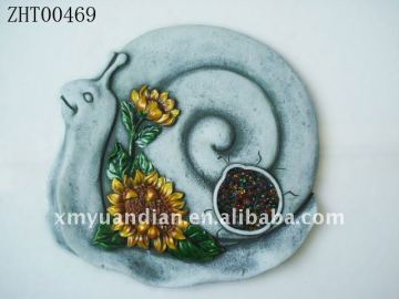 Snail Design Handmade Stepping Stone