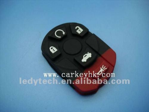 High quality auto key rubber replacement ! car key Cadillac !replacement 5 buttons ,