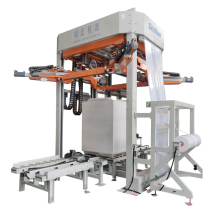 High performance stretch hood wrapper machine