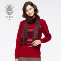 Plaids Pure Cashmere Scarf