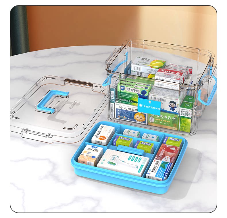 organizador de armazenamento de medicamentos medicine storage organizer