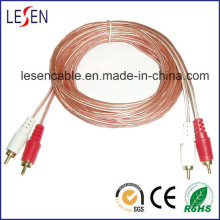 Audio and Video Cable 2RCA Plugs