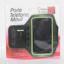 Neoprene Armband Bag with Polka Dot Design