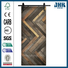JHK Wood Barn Sliding Shaker Style Barn Door