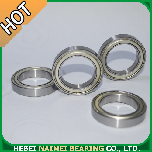 Tường mỏng 6802 ZZ 2RS Ball Bearing 15X24X5mm