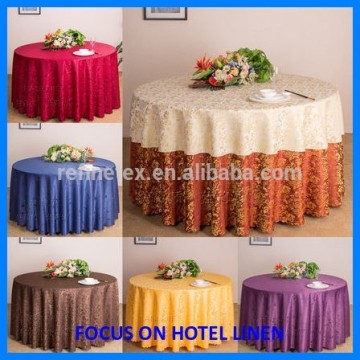Hotel Table Cloth/Restaurant Table Cloth/Wedding table cloth
