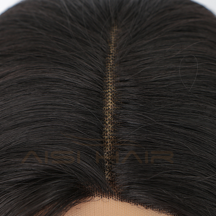 Aisi Hair Medium Long Natural Straight Wig Natural Wave Swiss Lace Wig Cheap Synthetic Lace Frontal Hair Wigs For Black Women