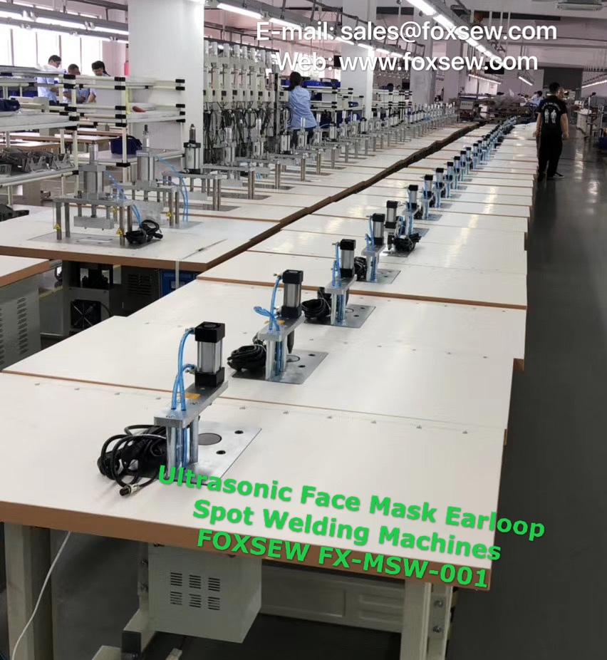 Ultrasonic Face Mask Earloop Spot Welding Machines FOXSEW FX-MSW-001 (2)