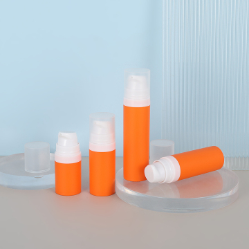 Travel-friendly airless bottle for liquids