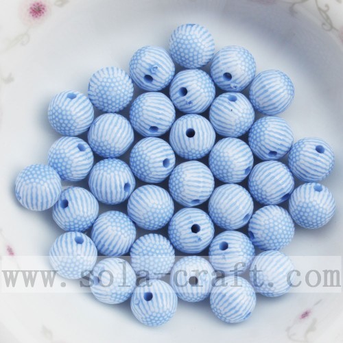 Fashion round Washed jewelry acrylic accessory bead