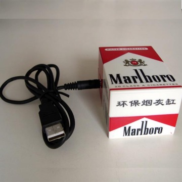 USB smokeless case ashtray