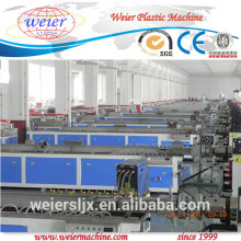100% non pollution environmental friendly wpc decorative greener wood plastic production line