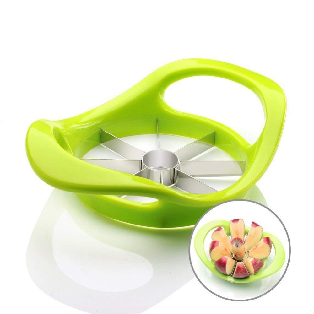 stainless steel fruit apple corer slicer cutter