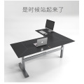 Office Table Wooden Electric Sit Stand Computer Desk