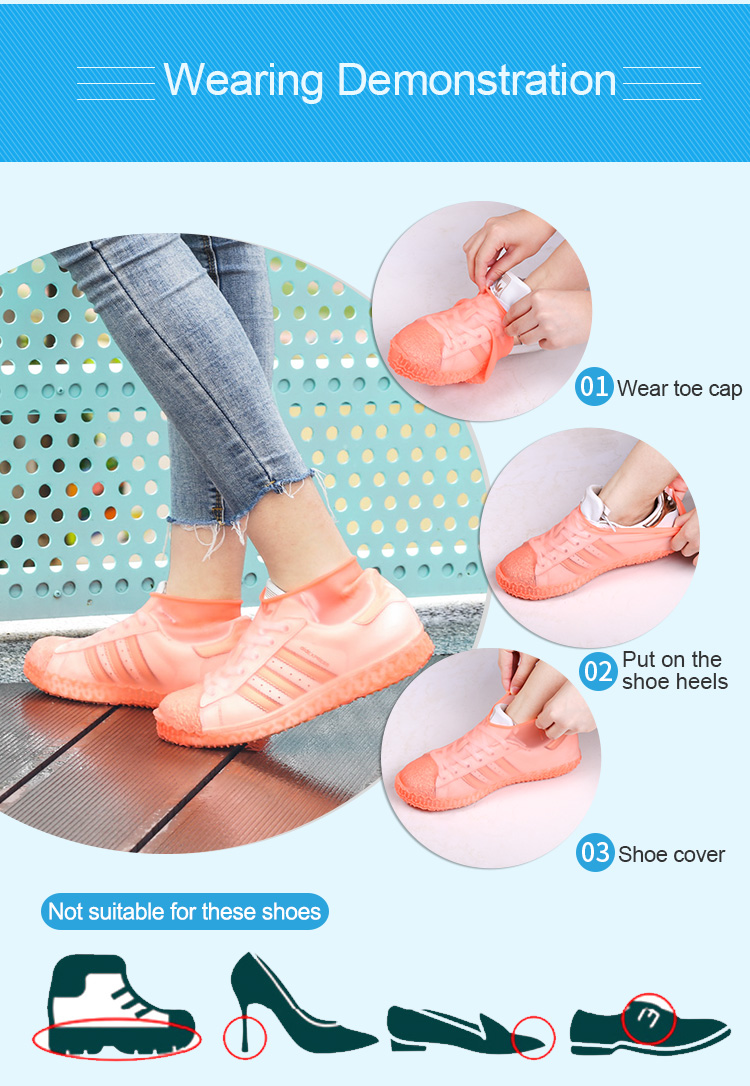 silicone shoe covers