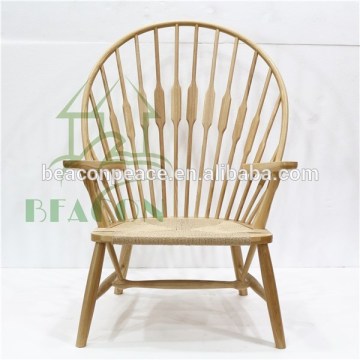 designer Peacock Wooden Chair